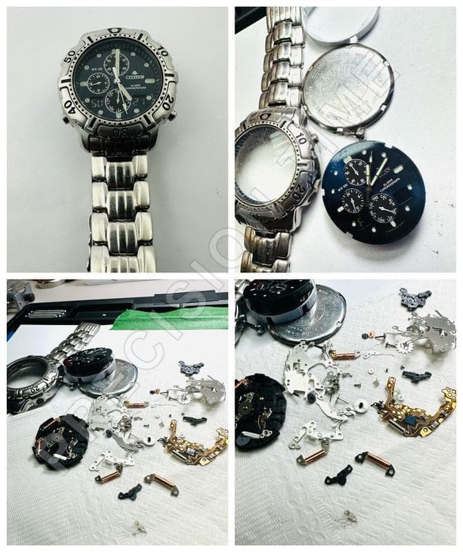 Chronographe Citizen avec alarme
