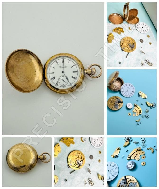 Montre de poche « full-hunter » de Waltham