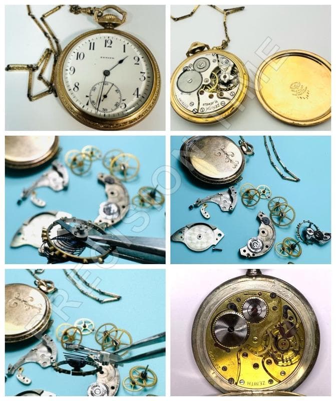 Montre de poche Zenith vintage